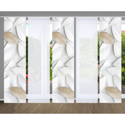 Semi Sheer Sliding Panel