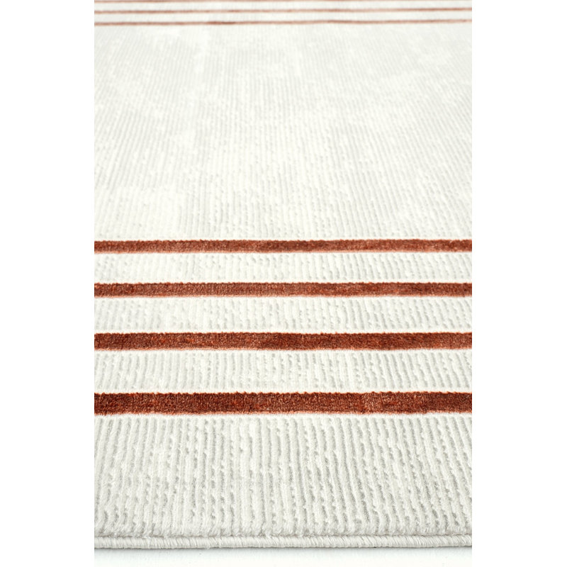 Rheanon Solid Colour Machine Made Indoor / Outdoor Area Rug, Rectangle 200 x 290cm