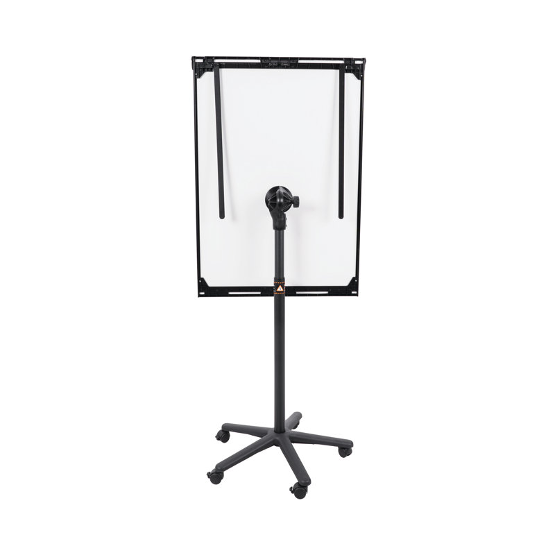 Marker Tray Flip Chart Easel, Black
