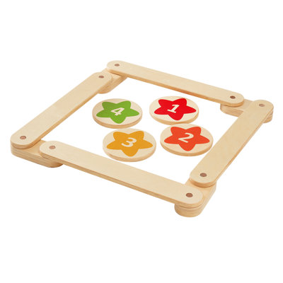 Pierres d'équilibre, 6 planches en bois pour tout-petits, jouet Montessori pour les enfants de 2 à 6 ans, coordination de la construction et habileté motrice générale, cours de gymnastique intérieur et extérieur pour filles