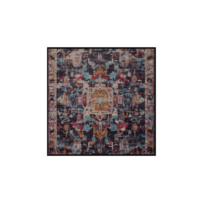 Silky Soft Plush Black Area Rug