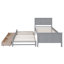 Lit plateforme avec lit gigogne et tiroirs-1053108990