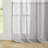 Romo Dual-coloured Semi-Sheer Single Curtain Panel-86895211