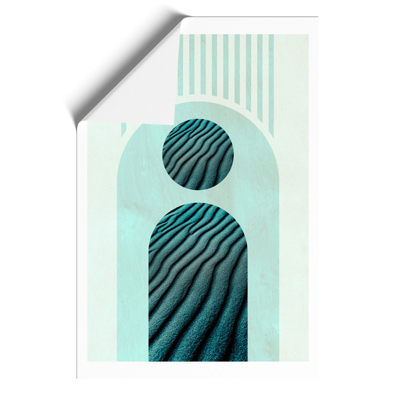 The Shape of Sand - Unframed Painting, 59cm H x 42cm W x 0.1cm D