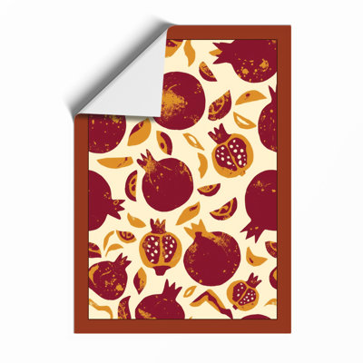 Pomegranate Pattern Botanical - Print