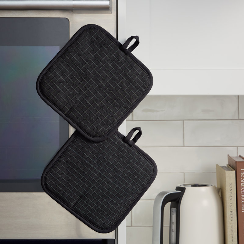 Ensemble de 2 poêles à casseroles de la série Gourmet de Kitchenaid, Noir mat