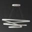 Yasmine Single Light Metal Dimmable LED Geometric Chandelier-535398709
