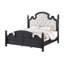 Ensemble de chambre à coucher 4 pièces avec tête de lit capitonnée Esmerelda-844654253