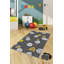 Tapis tissé de qualité supérieure, 5,2 x 7,5 pi, 100% polyester, antibactérien, antidérapant, hauteur des poils de 0,3 po | Lavable à la machine, impression numérique 3D | Parfait pour le salon, la chambre à coucher et le bureau-1036103534