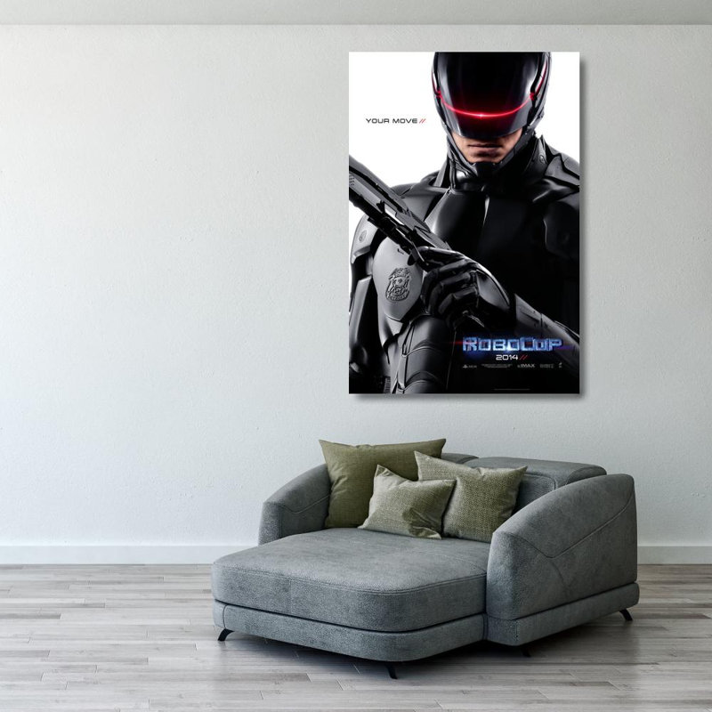 Robocop, 40" H x 27" W