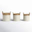 Handmade Coastal Seagrass Basket With Handles - Set of 3