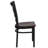 Prompton Window Back Metal Restaurant Chair-646773819