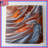 Orange Spiraling Dragons Quilted Bedspread All Sizes-126078030