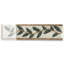 4 in. x 12 in. Polished Marble Tile
