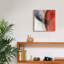 'The Distant Fire' by Michelle Oppenheimer, Canvas Wall Art, 26"x26"-1400896779