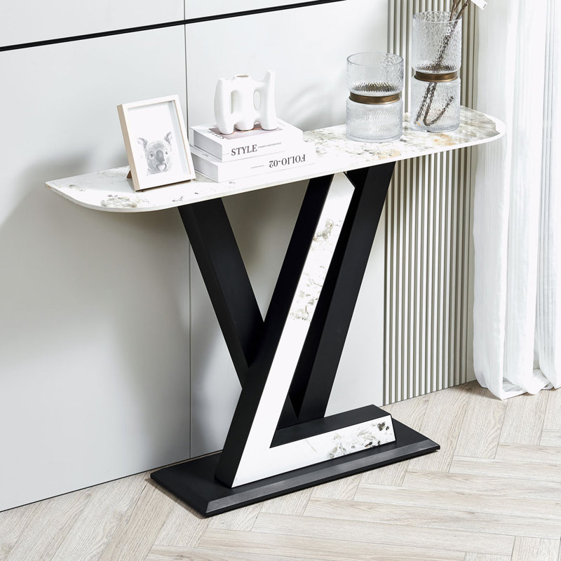 Console Table, Black