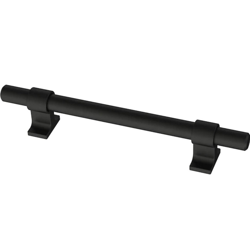 1-3/8" To 6-5/16" Adjustable Pull, Flat Black