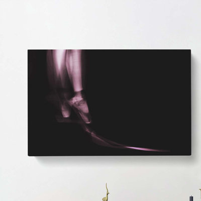Ballerina in Abstract - Wrapped Canvas