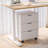 3-Drawer Vertical Filing Cabinet With Casters (Non-Assembled)-898427394