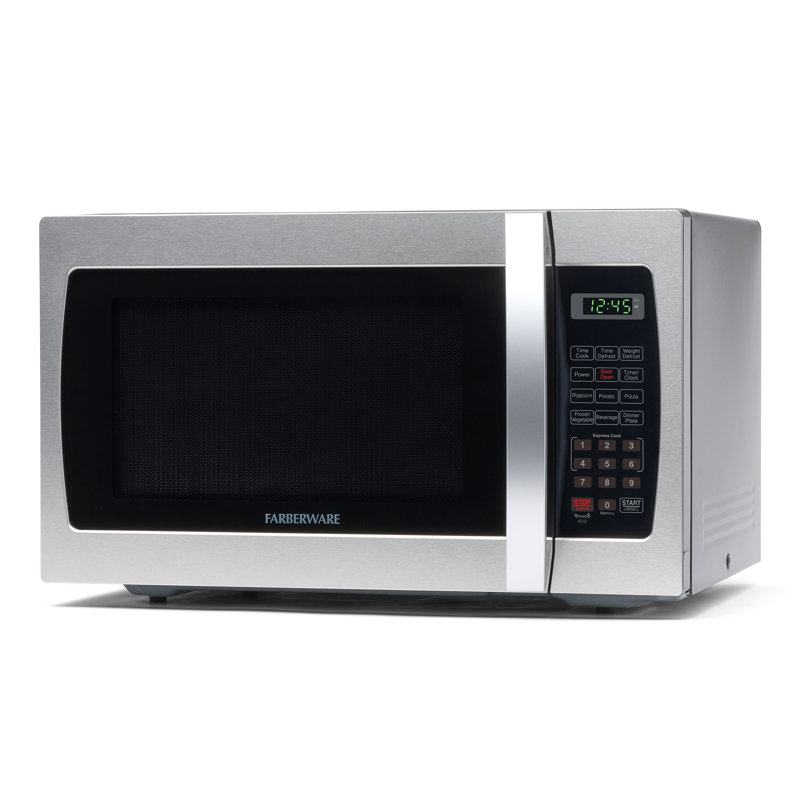 Farberware Professional Microwave Oven, 1.3 Cu. Ft., 1000-Watt, with Child Lock and Sensor Cooking