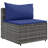 Latitude Run® 7 Piece Patio Lounge Set With Cushions Brown Poly Rattan-745060469-745060475