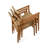 Palermo Solid Teak Stackable Outdoor Armchair