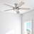 Hitchings 52'' Smart Home Ceiling Fan with LED Lights and Remote Included-816934485