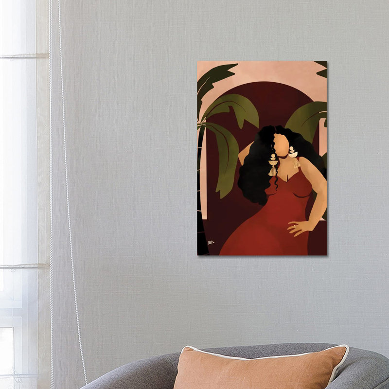 «Camille» par Bria Nicole, impression sur toile tendue, H 12 po x l 8 po x P 0,75 po