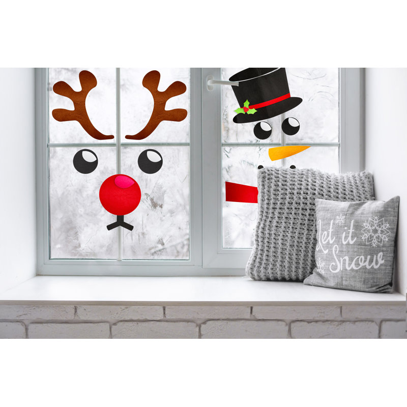 Porte de Noël bricolage renne