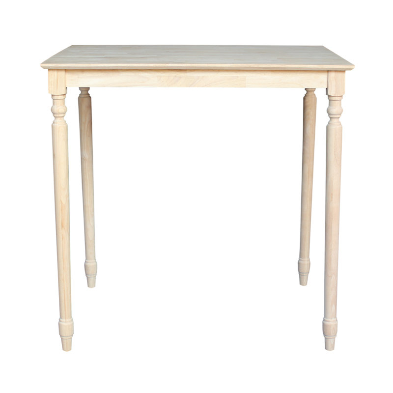 Turned Solid Wood Dining Table