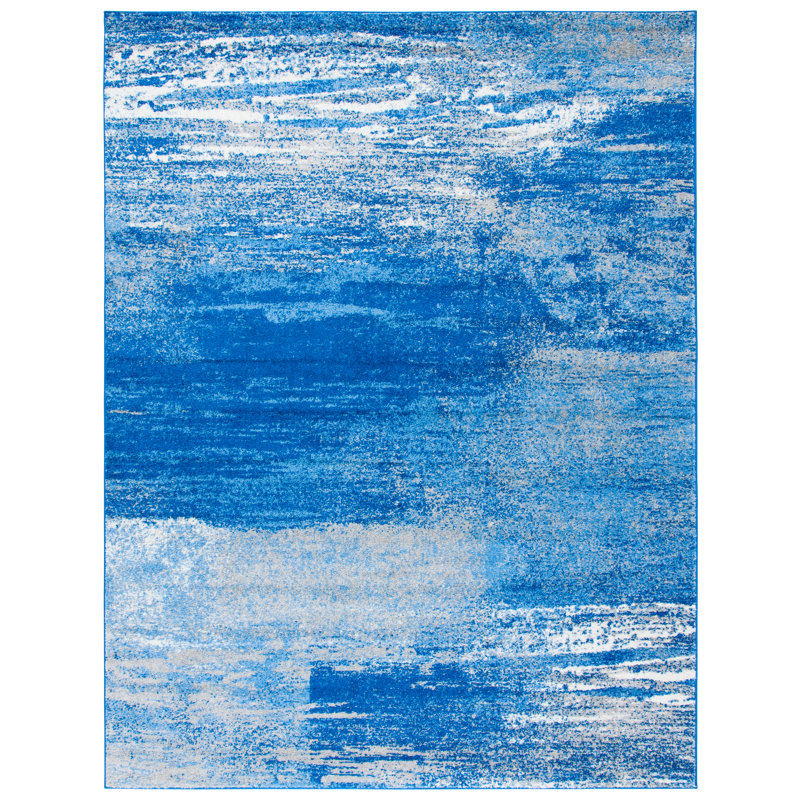 Tapis performance abstrait Gicu, Rectangle 8 pi x 10 pi