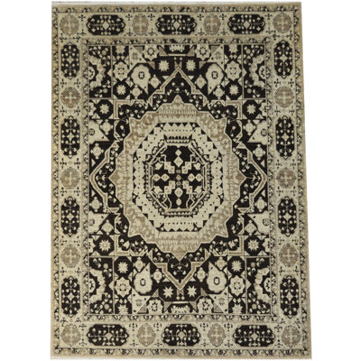 Tapis en laine noué à la main