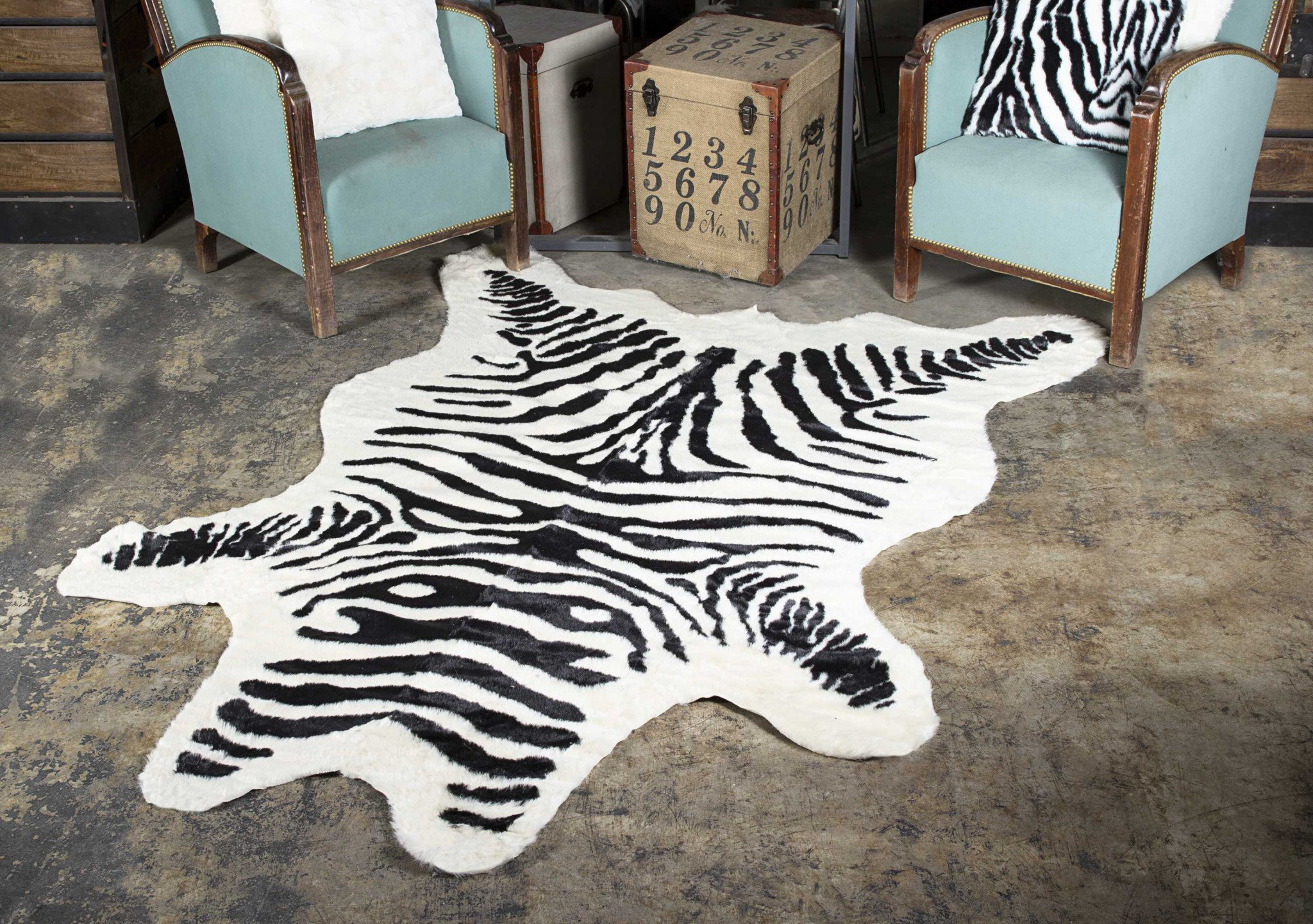 World Menagerie SedgefieldZebra Black/White Area Rug & Reviews Wayfair