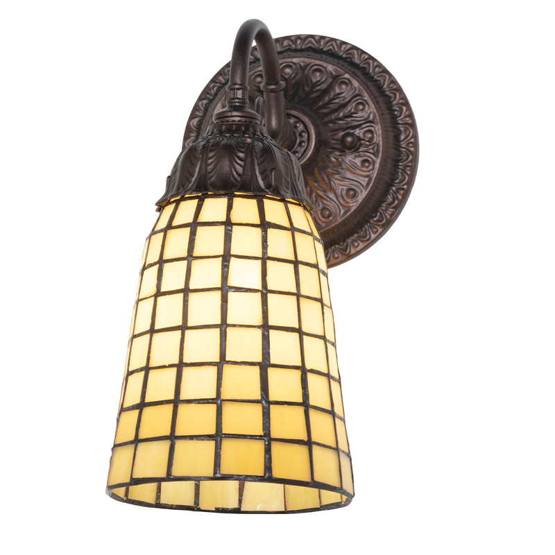 Appliquee à bras bronze 1 lumières