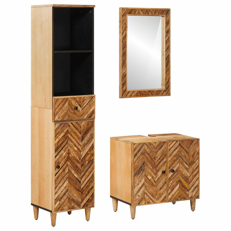Vanity & Mirror Set