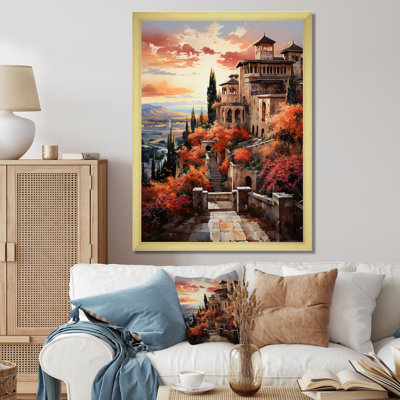 Spain Alhambra Palace - Spain Canvas Print