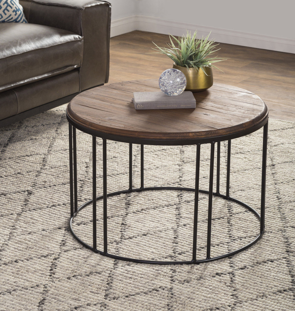 Abraxas Solid Wood Coffee Table