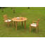 Octavio Outdoor Teak Dining Set-943135283-1021251294