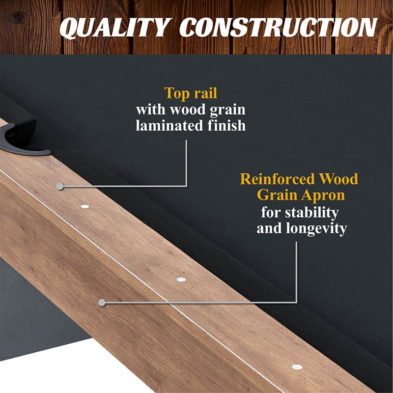 Barrington  Urban 7' Pool Table, Perfect for Family Game Rooms