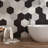 Toscana 10" x 11" Hexagon Wall & Floor Tile-52241923