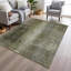 Machine Washable Indoor/Outdoor Xhevrie Olive Rug-1116620228