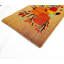 Tapis de porte en fibre de coco Harvest Bounty Pumpkin - 18 x 30 pouces (45,7 x 76,2 cm) avec dos en caoutchouc