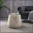 Orion Lightweight Concrete Patio Side Table With Drum Shape And Boho Style, Perfect For Outdoor Relaxation And Durability