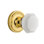Classic Rosette with Waldorf White Milk Knob