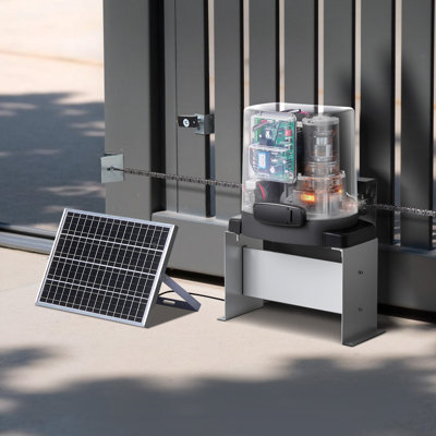 Ouvre-porte 280W à énergie solaire 1799lbs