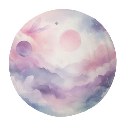 Celestial Dreams Braided Rug