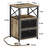 Nightstand Set With Charging Station End Side Tables Set With Storage Drawers And USB Ports & Power-721173949