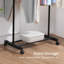 Priebe Adjustable Rolling Clothing Rack
