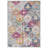 2' X 5' Rust Floral Dhurrie Area Rug