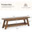 2-Tier Entryway Bench with Ample Storage and Durable MDF Build